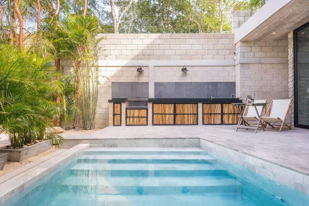 Villa Nimi Architectural Masterpiece Experience Private Pool & Great Concierge Service By Hum Living 图卢姆 外观 照片